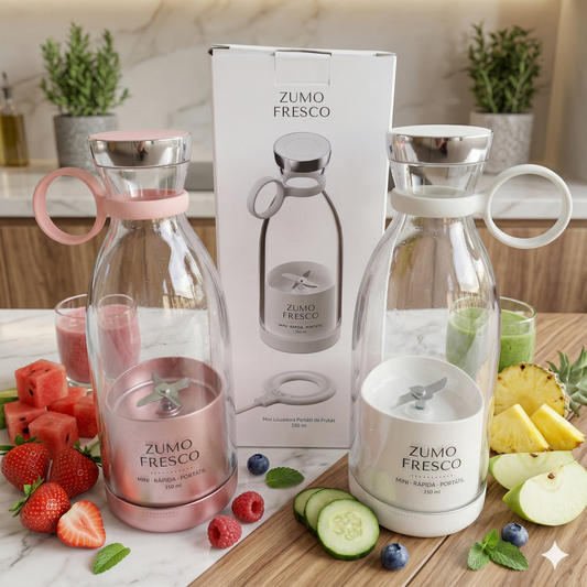 Licuadora Portátil Recargable USB 420ml | Batidos y Smoothies al Instante ¡ Solo por hoy !